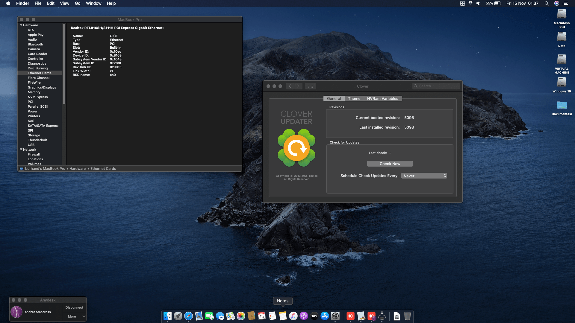 ASUS TUF FX505GE [Coffelake   Intel UHD 630 + I2C] 8